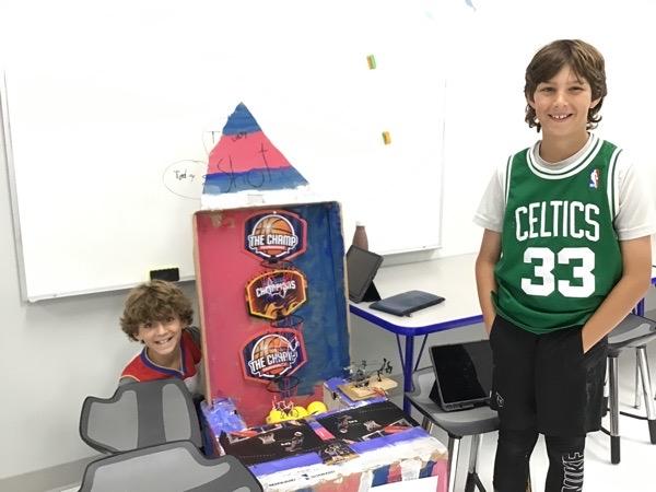 4th grade cardboard arcade